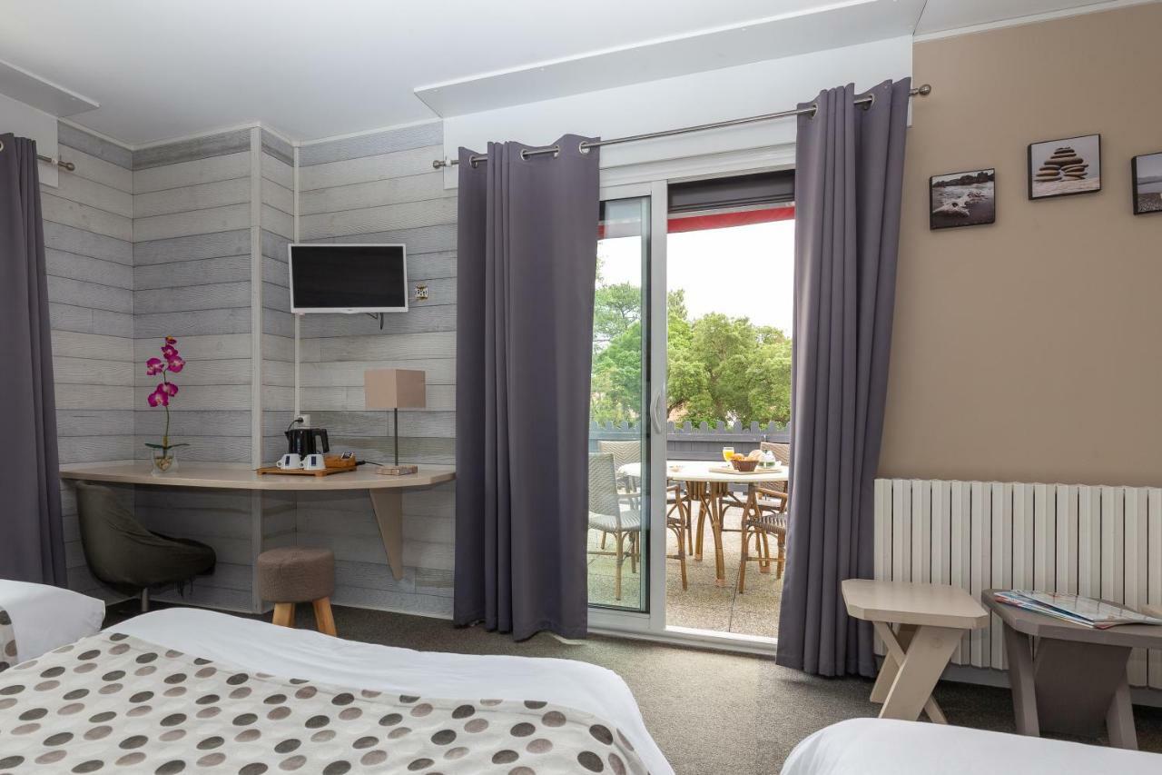 Logis Hotel Le Rond Point Soorts-Hossegor Exterior foto